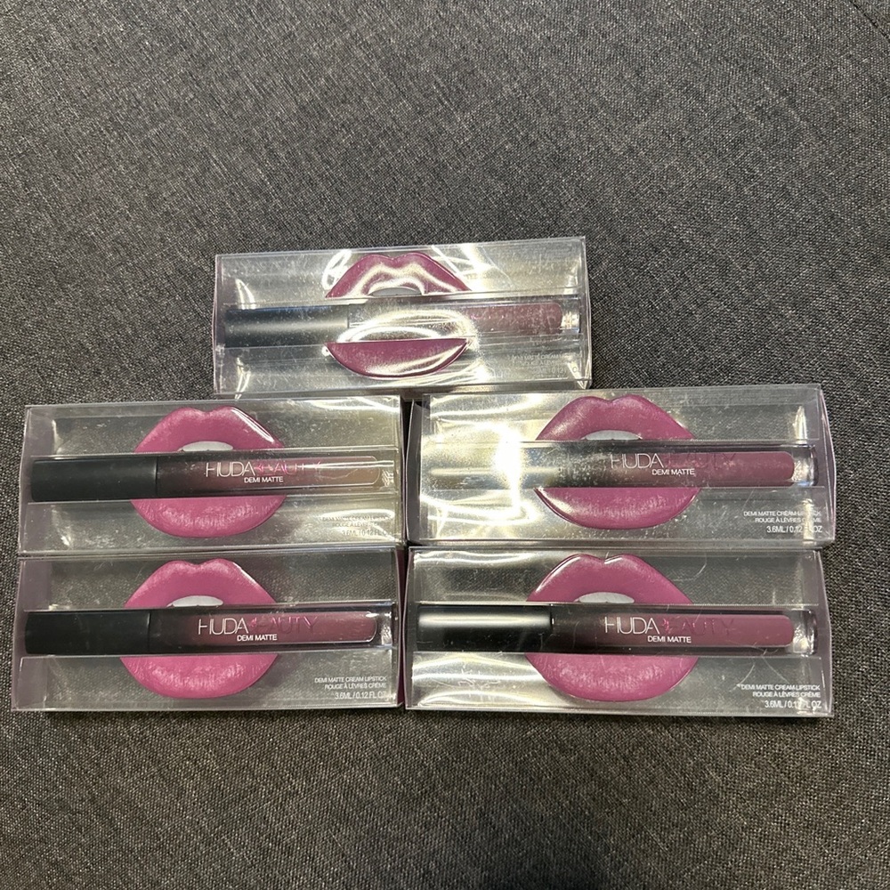 huda beauty demi matte catwalk killa 3.6ml/0.12floz Lot Of 5